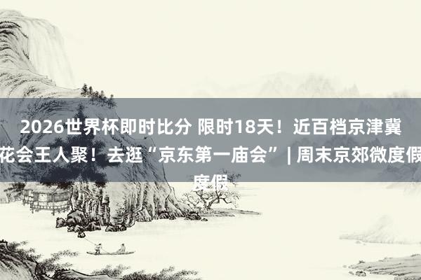 2026世界杯即时比分 限时18天！近百档京津冀花会王人聚！去逛“京东第一庙会” | 周末京郊微度假